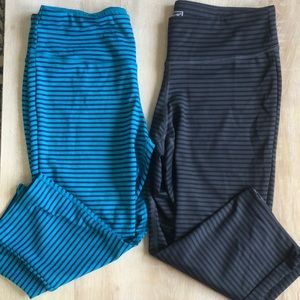 2 Pair of New Balance Crop Leggings